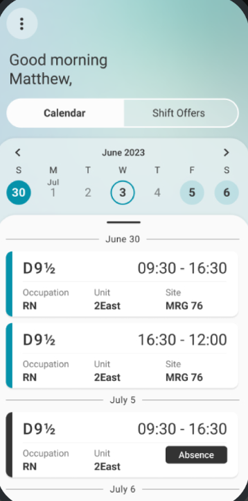 screenshot of LGI Workforce Pro